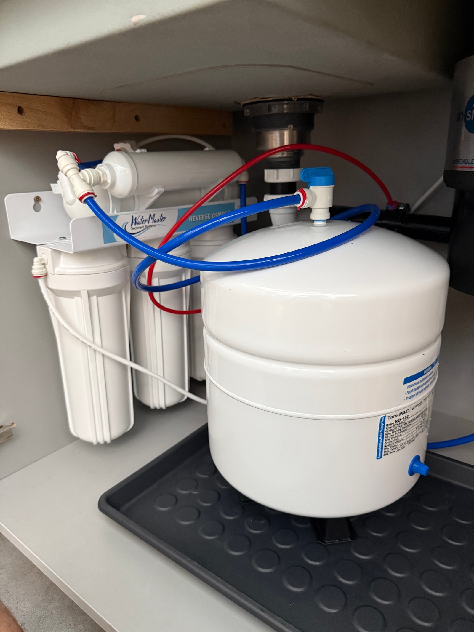 Whole home UV water disinfection system