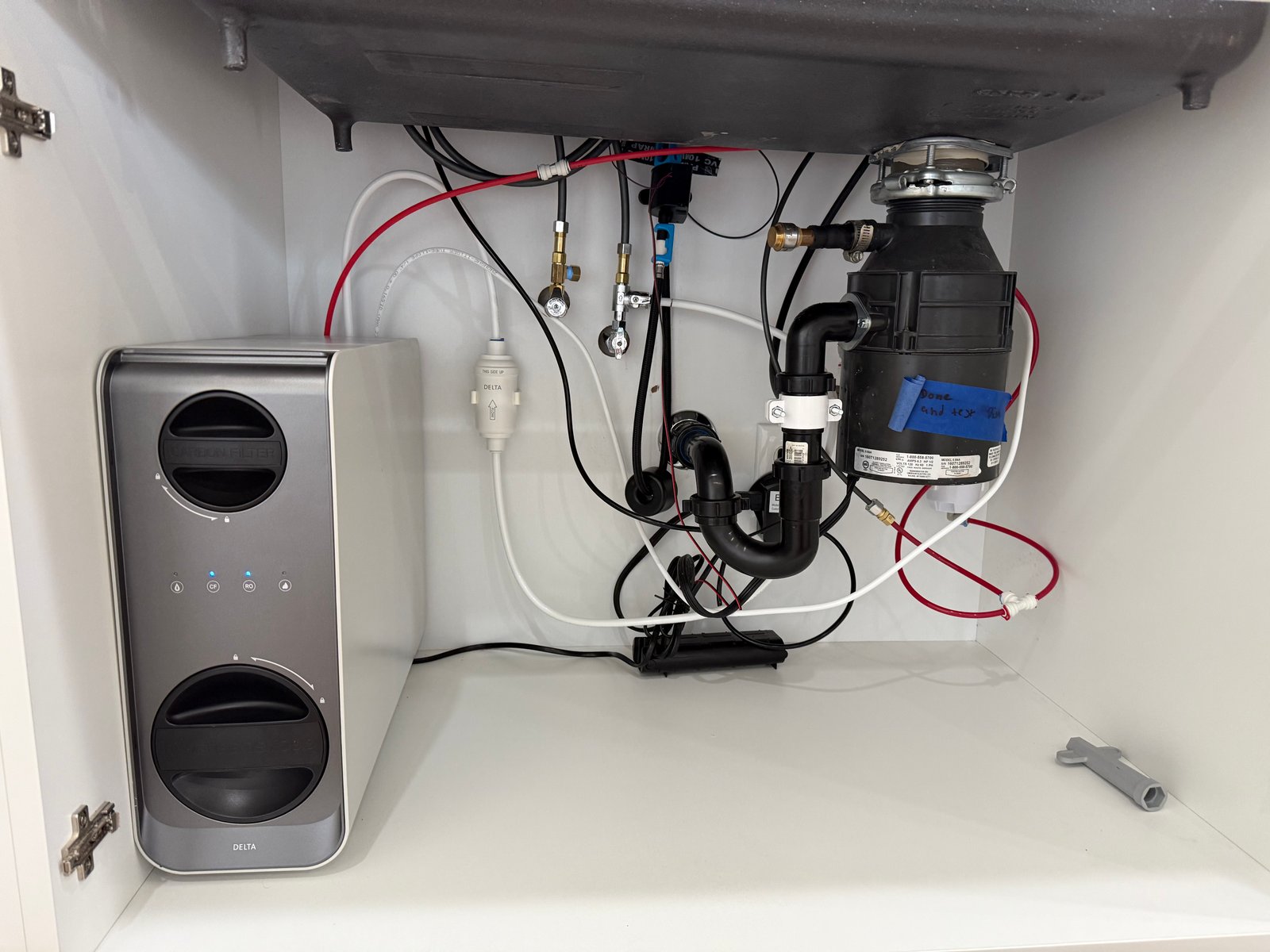 Grit Plumbing co.filtration system installation